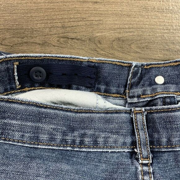 The Childrens Place Boys Youth Jeans Boot Cut Size 16 30x29 Distressed Casual - Picture 3 of 8